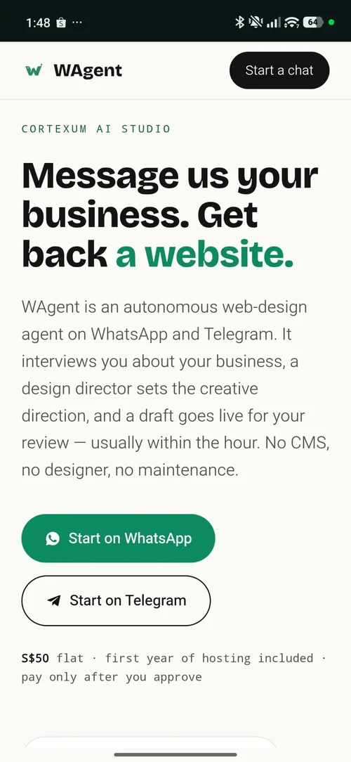 WAgent mobile